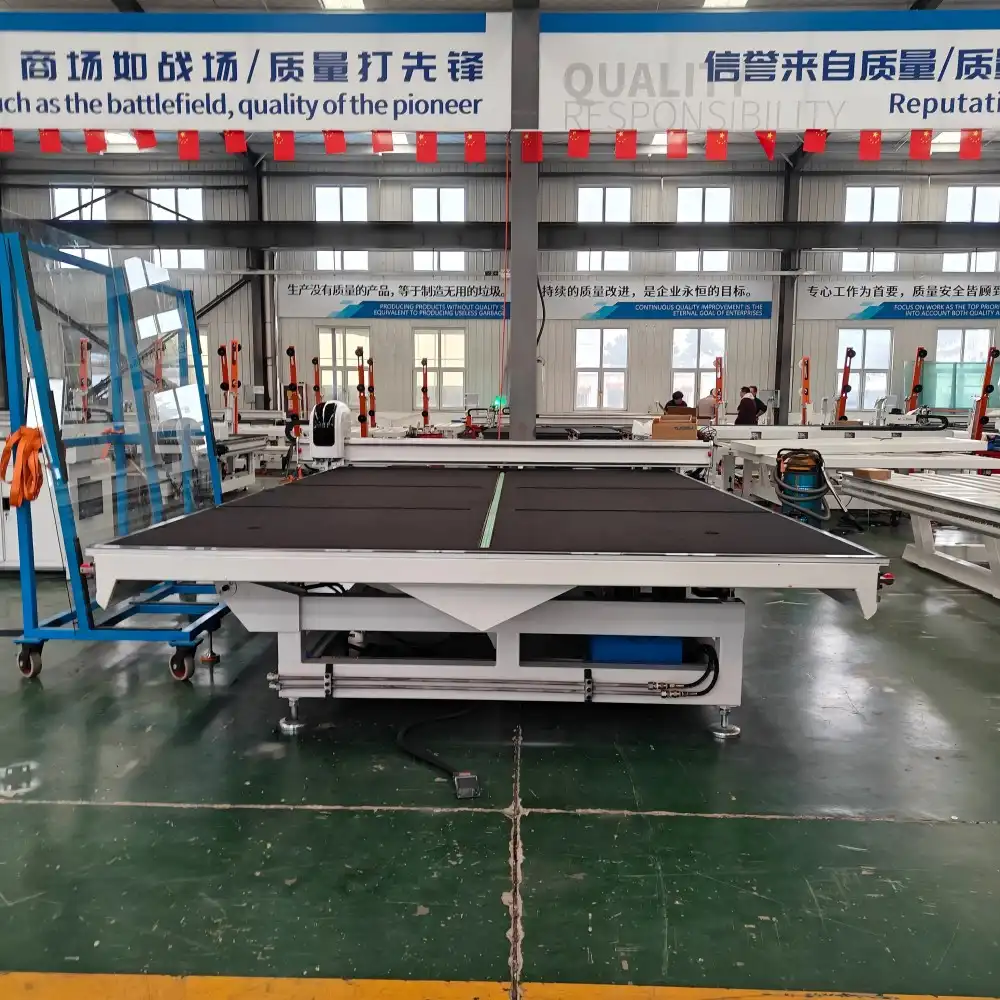 How the design of the machine affects the glass cutting of laminated glass